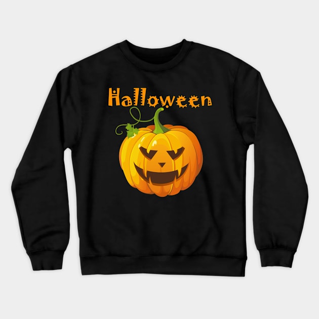 Halloween Crewneck Sweatshirt by makram